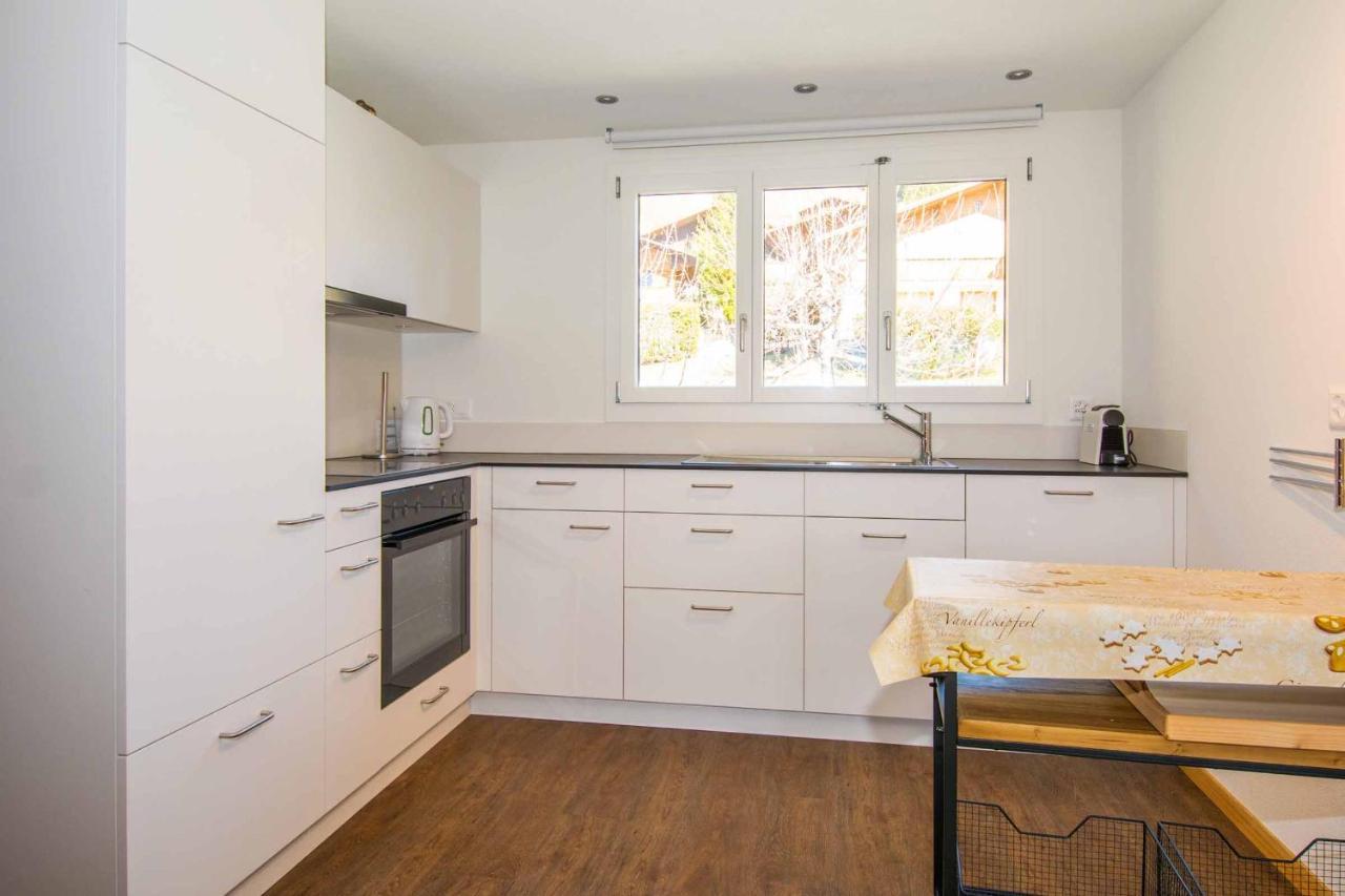 Ferienwohnung Buchhüttli Adelboden Exterior foto