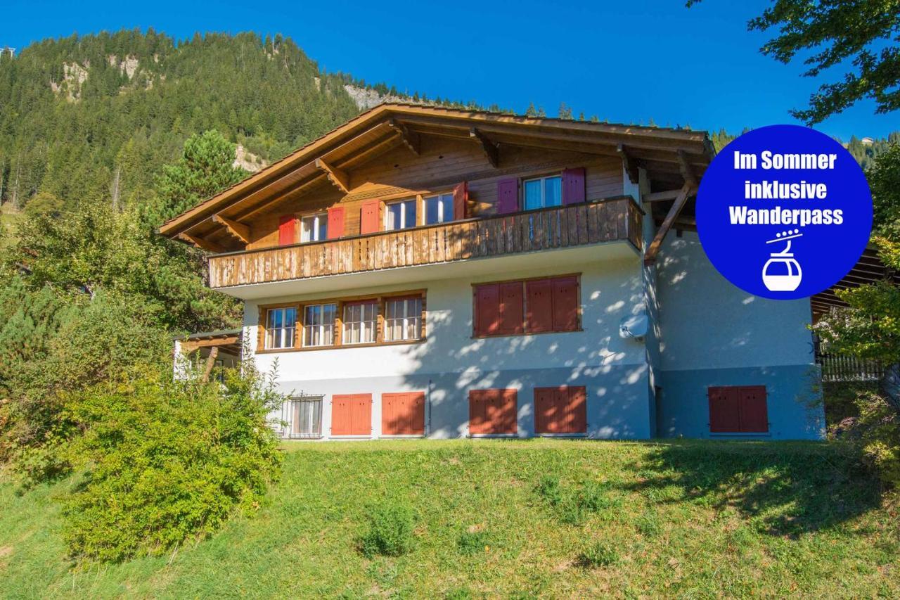Ferienwohnung Buchhüttli Adelboden Exterior foto